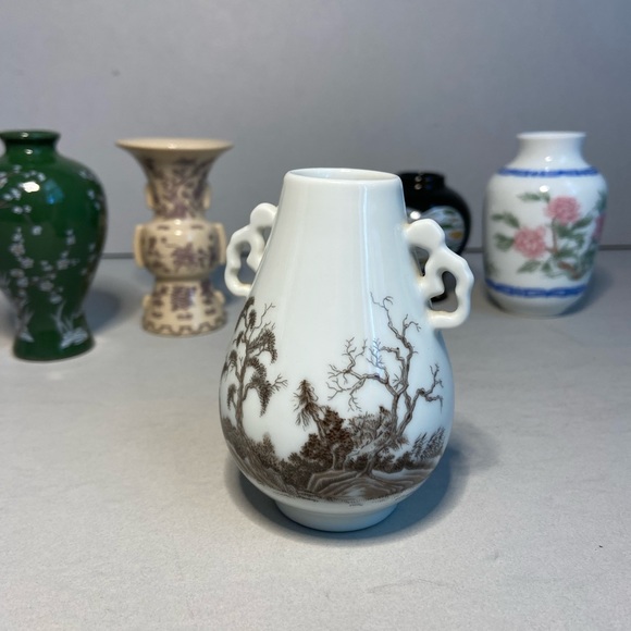 Franklin Mint FP Japan Miniature Vases - Picture 11 of 12